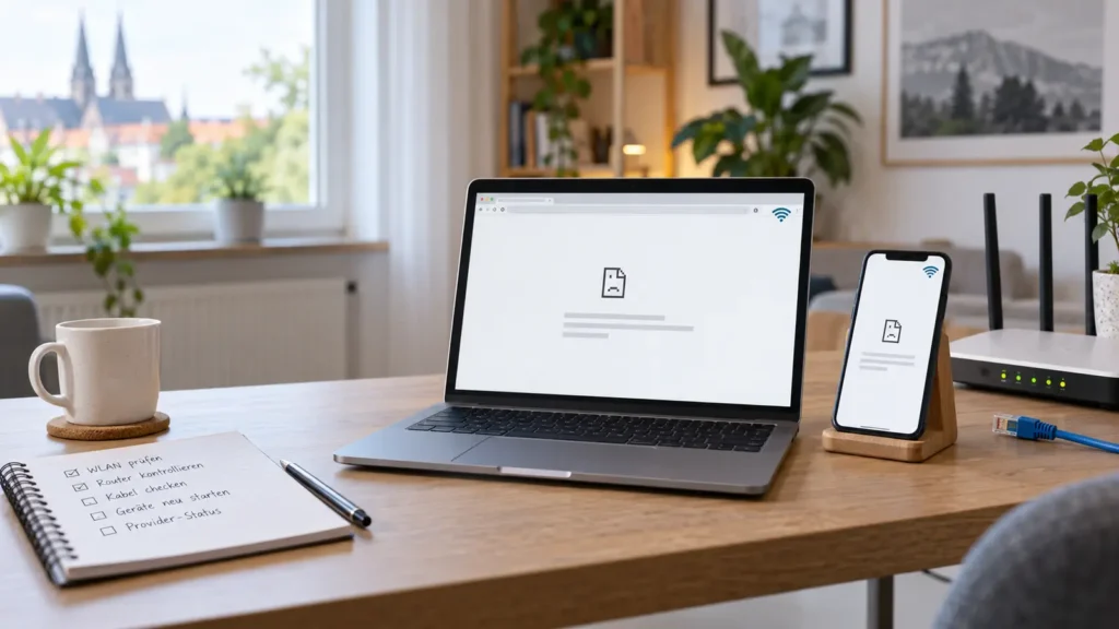 Wi-Fi jest połączone, ale internet nie działa – schemat diagnostyki